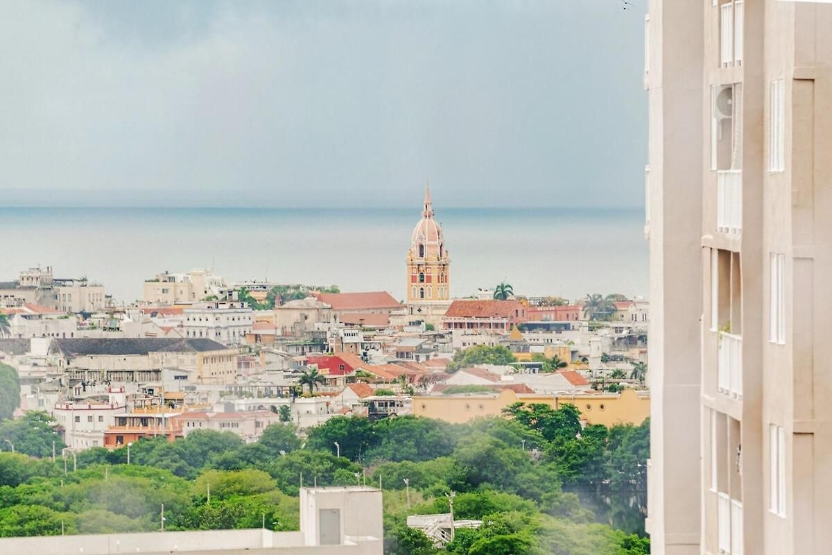 Apartamento Apto Luxury 7 Minutos A Pie De La Playa Cartagena