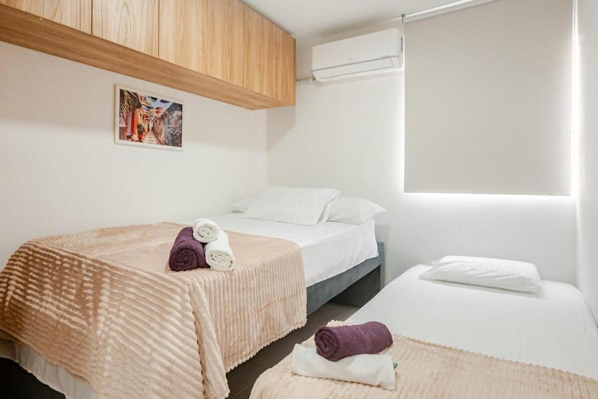 Apartamento Apto Luxury 7 Minutos A Pie De La Playa