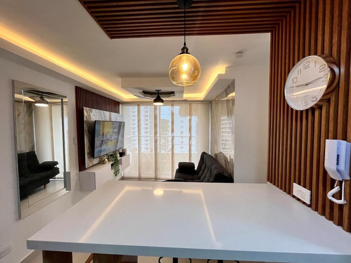 Apto Luxury 7 Minutos A Pie De La Playa Apartamento Cartagena