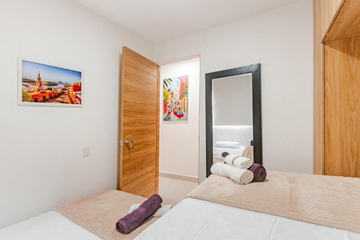 Apartamento Apto Luxury 7 Minutos A Pie De La Playa