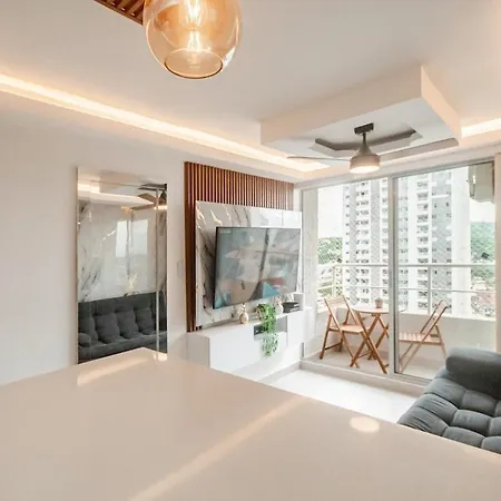 Apto Luxury 7 Minutos A Pie De La Playa Apartamento Cartagena