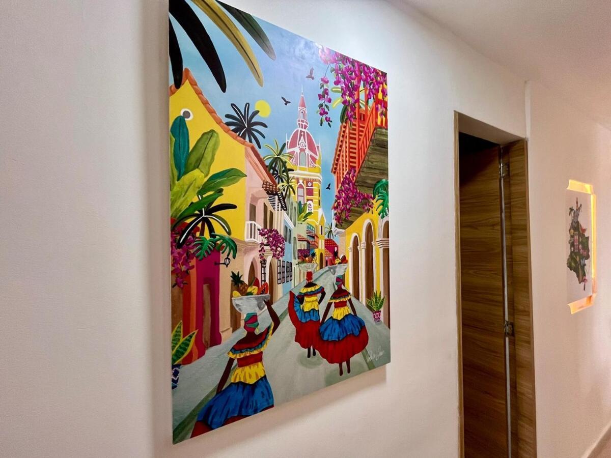 Apto Luxury 7 Minutos A Pie De La Playa Apartamento Cartagena