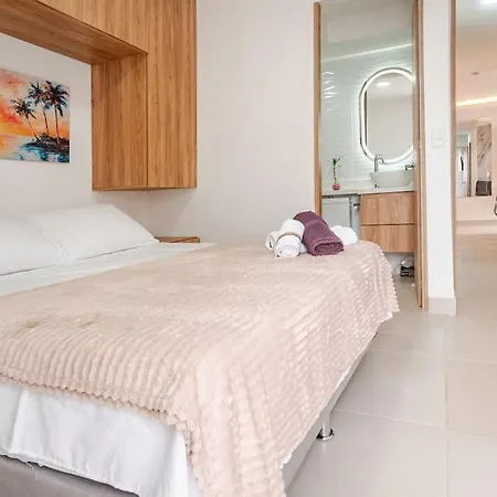 Apto Luxury 7 Minutos A Pie De La Playa Apartment *