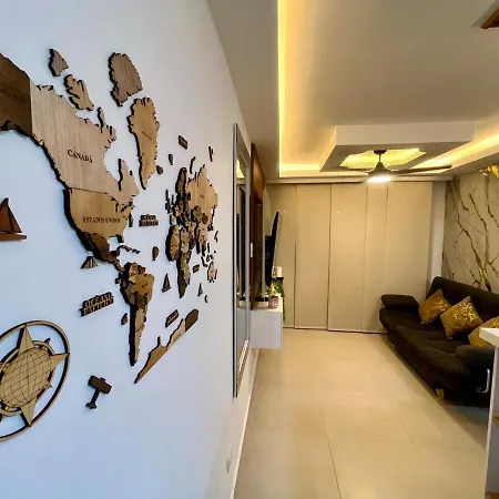 Apto Luxury 7 Minutos A Pie De La Playa Apartment